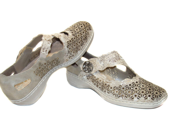 Chaussure velcro Rieker 413G4