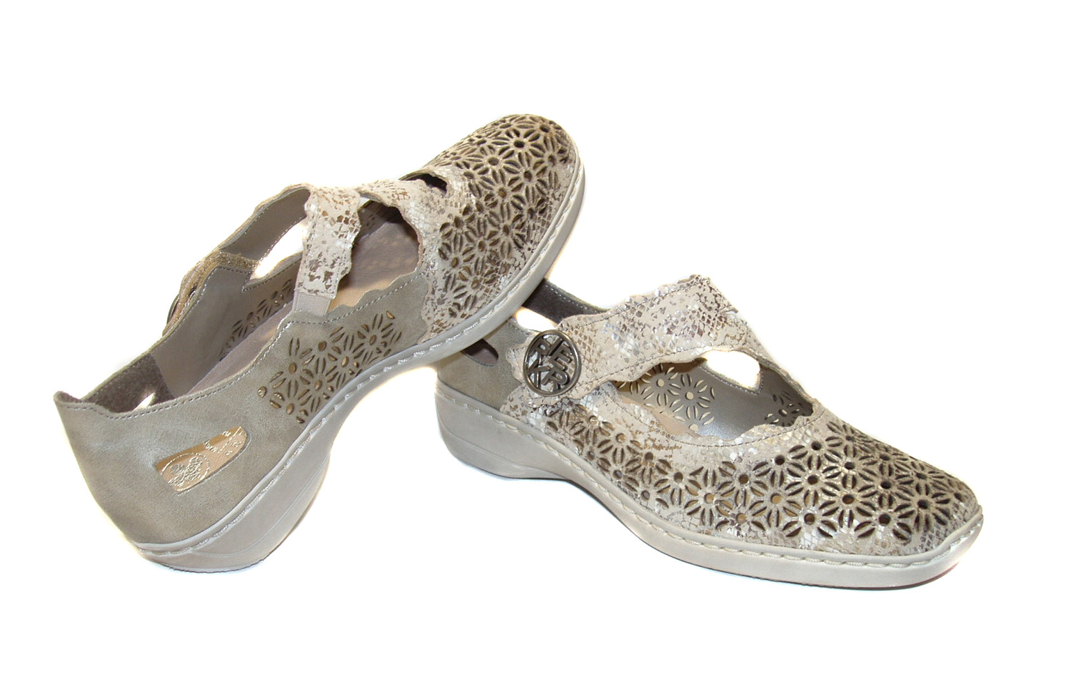 Chaussure velcro Rieker 413G4