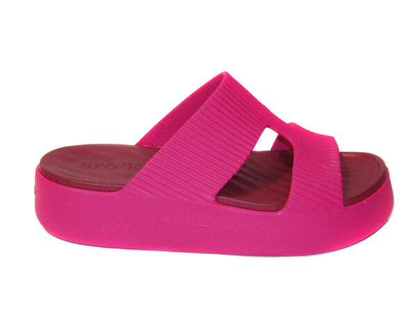 Mule Crocs Getaway Groove Platform H-Strap