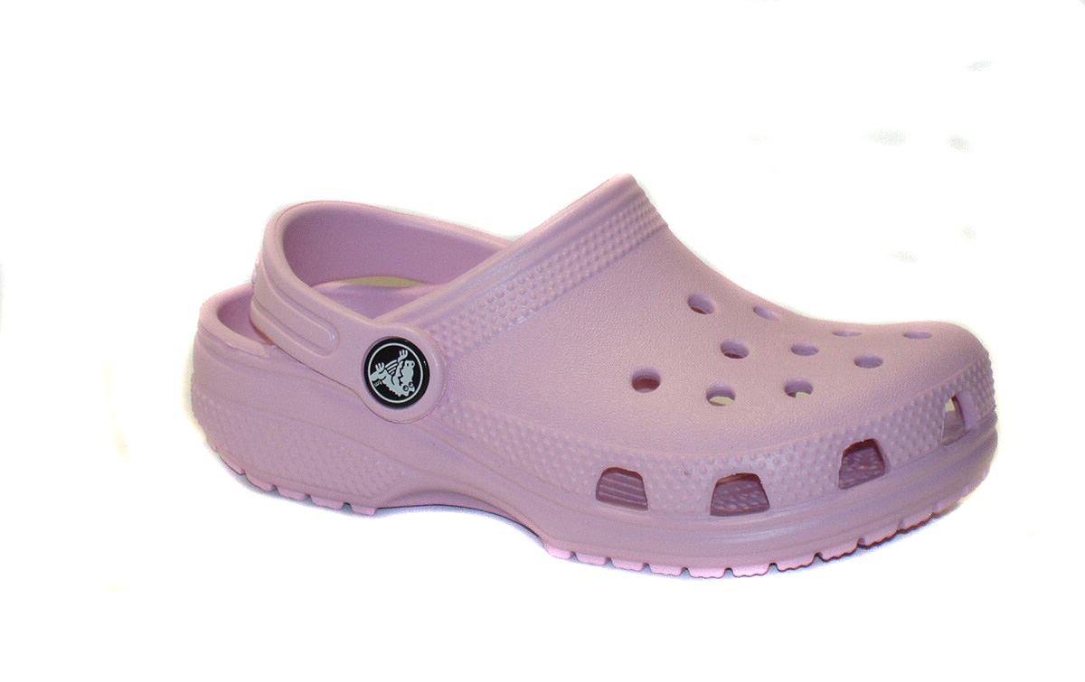 crocs classickidsrose pale1